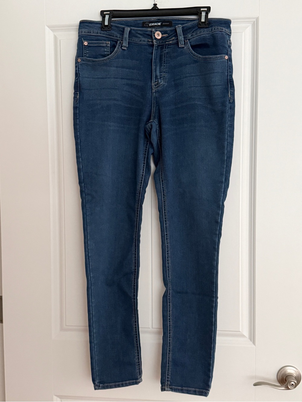 Jordache Dark Blue Skinny Jeans Size 12